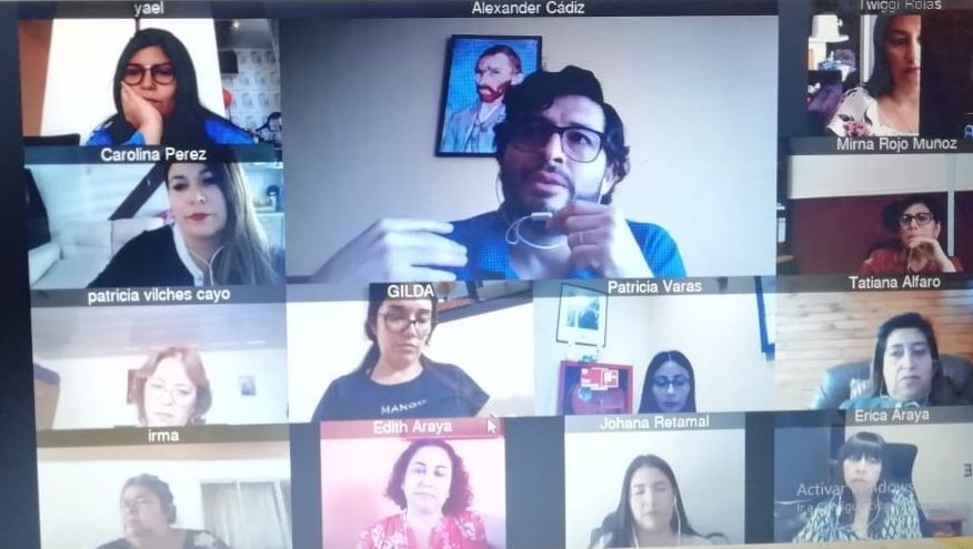 Charla "Asesoría Psicosocial en Trabajo a Distancia" dictada por ACHS