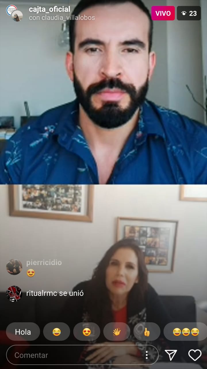 Instagram Live de la CAJTA presentó maternidad y derechos laborales