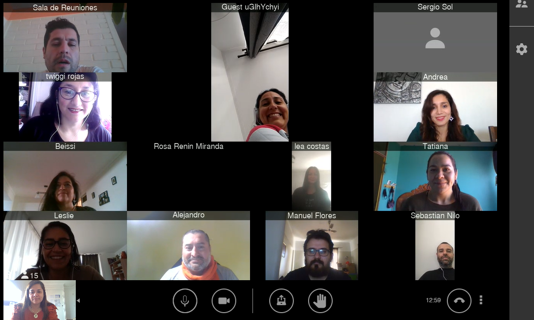 Reunión de Coordinación de  Programa Mi Abogado de Arica Parinacota y Tarapacá