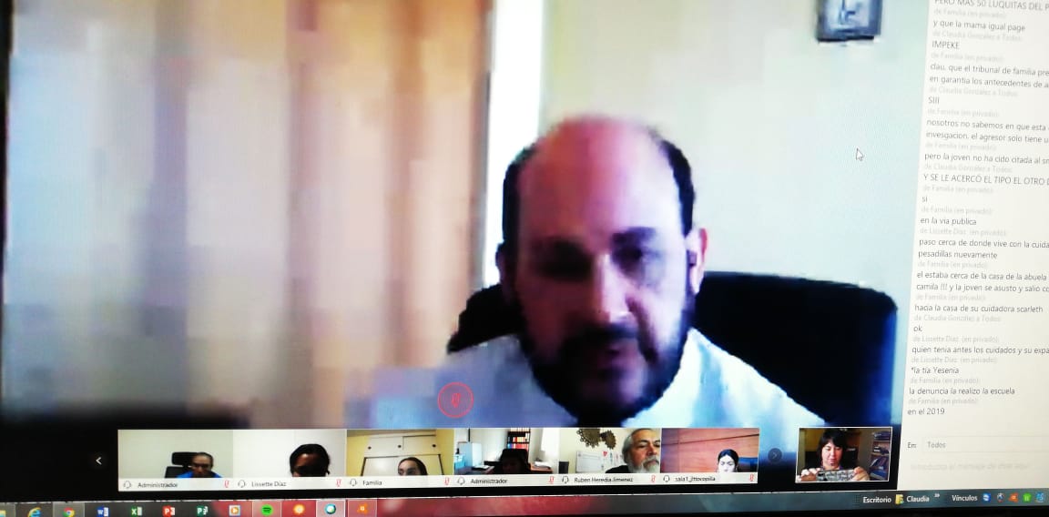 Consultorio Jurídico de Tocopilla participa en audiencias ante el Tribunal de Familia por videoconferencia