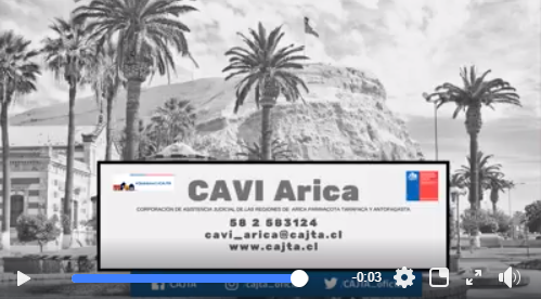 Vídeo Informativo del Centro de Atención a Víctimas de Delitos Violentos de Arica y Parinacota