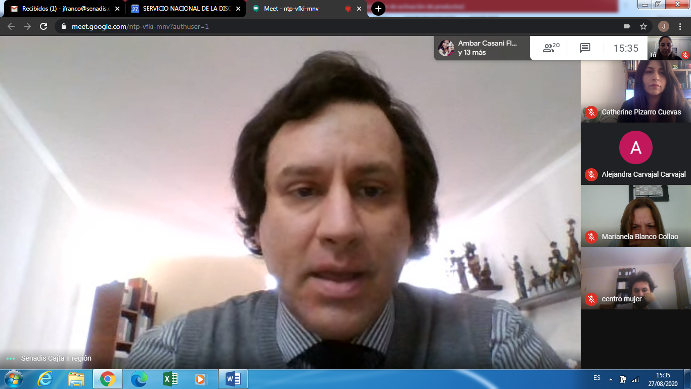 Capacitan sobre discapacidad a SERNAMEG de Antofagasta