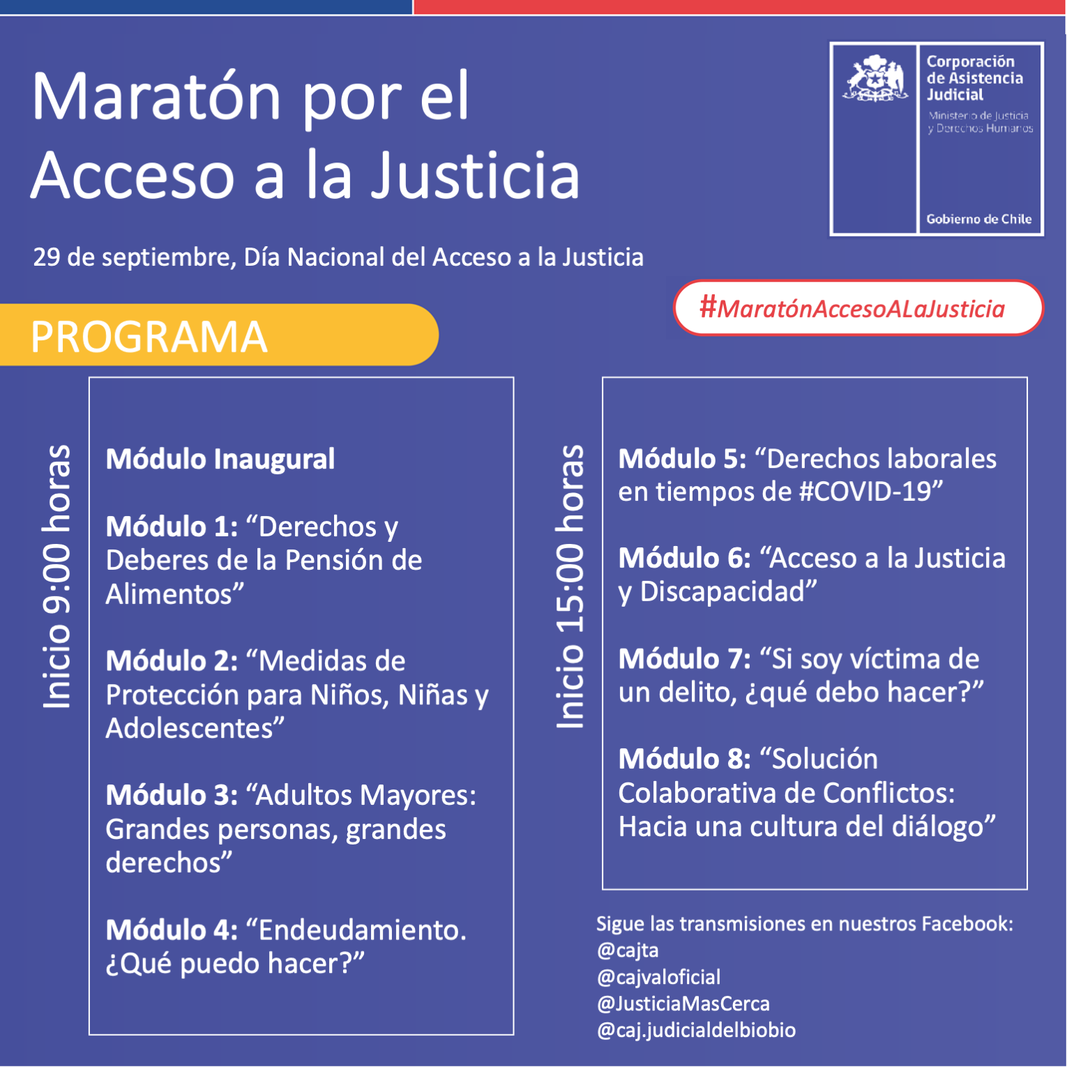 Maratón por el Acceso a la Justicia