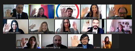 Reunión de los equipos equipos  del Programa de Atención Especializada del Adulto Mayor