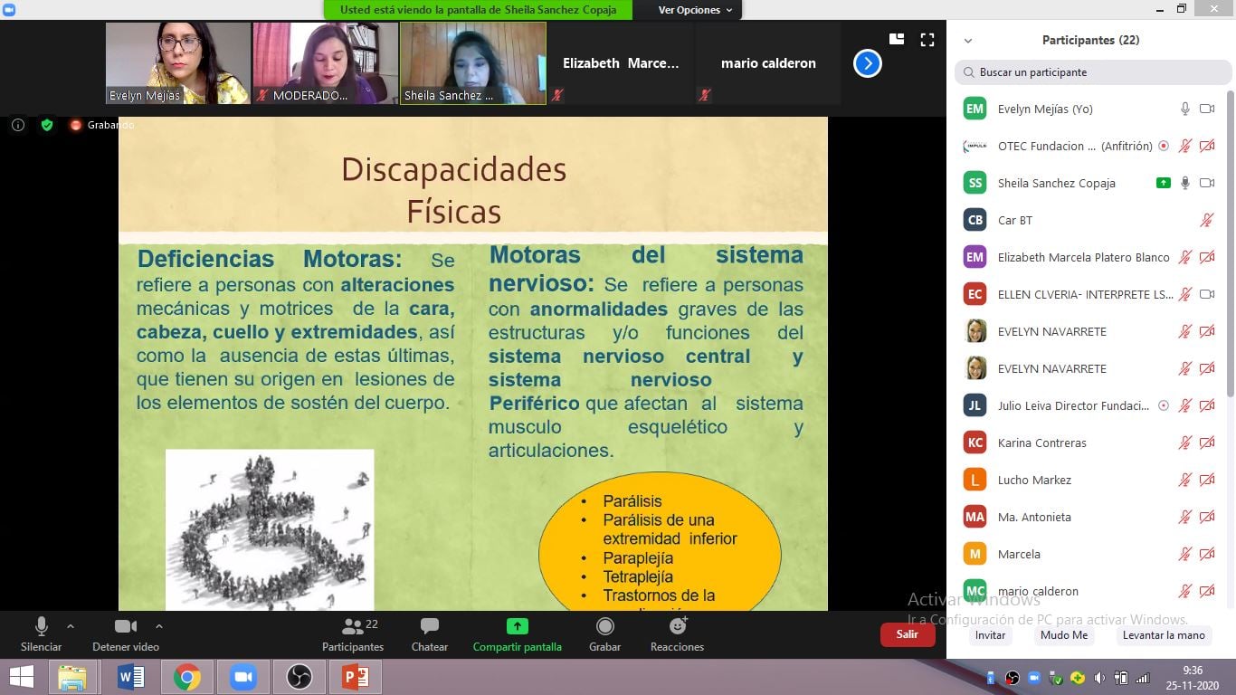 Convenio CAJTA-SENADIS Arica participa en Comisión de Accesibilidad