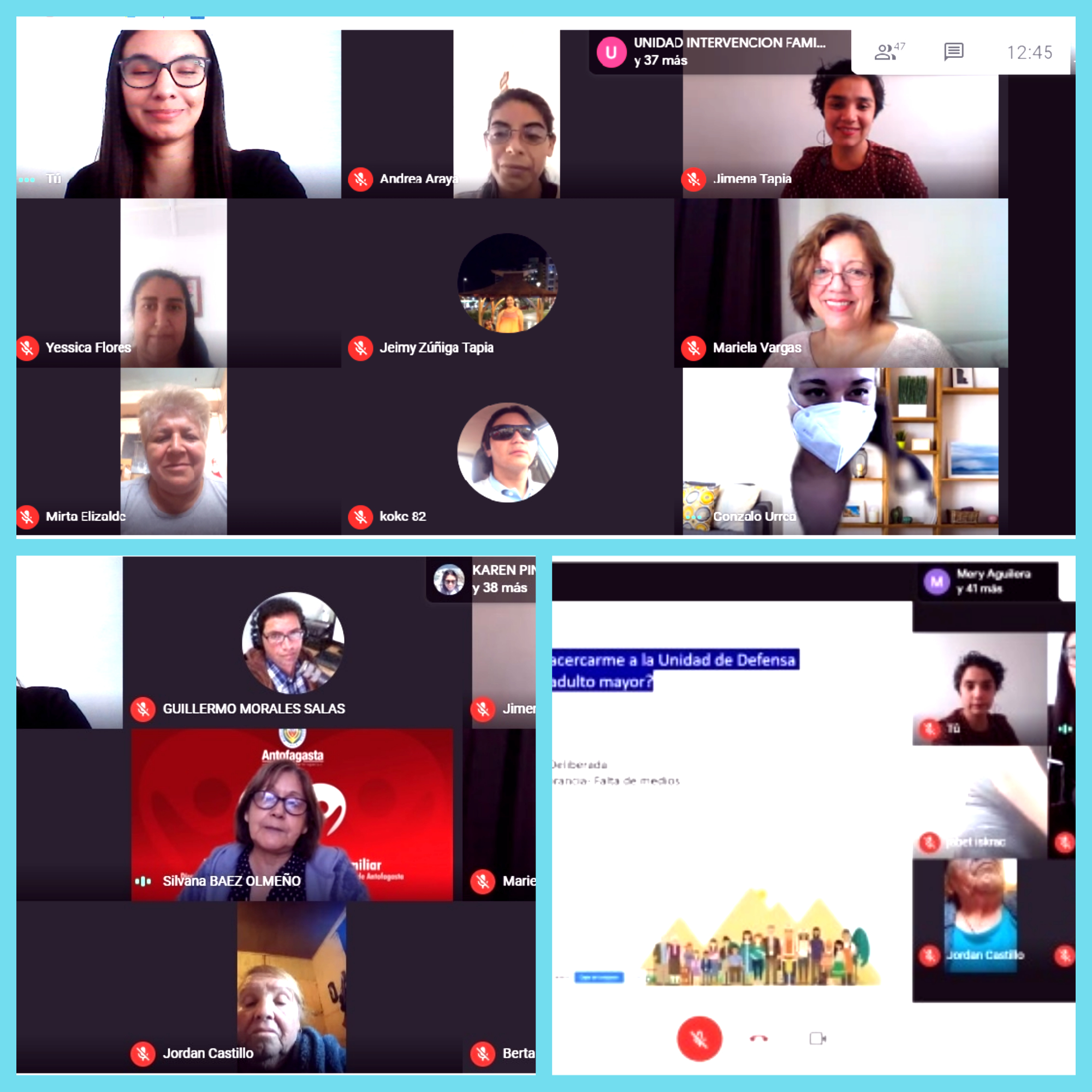 Unidad de Defensa Jurídica Integral a Adultos Mayores de Antofagasta difunde sus funciones