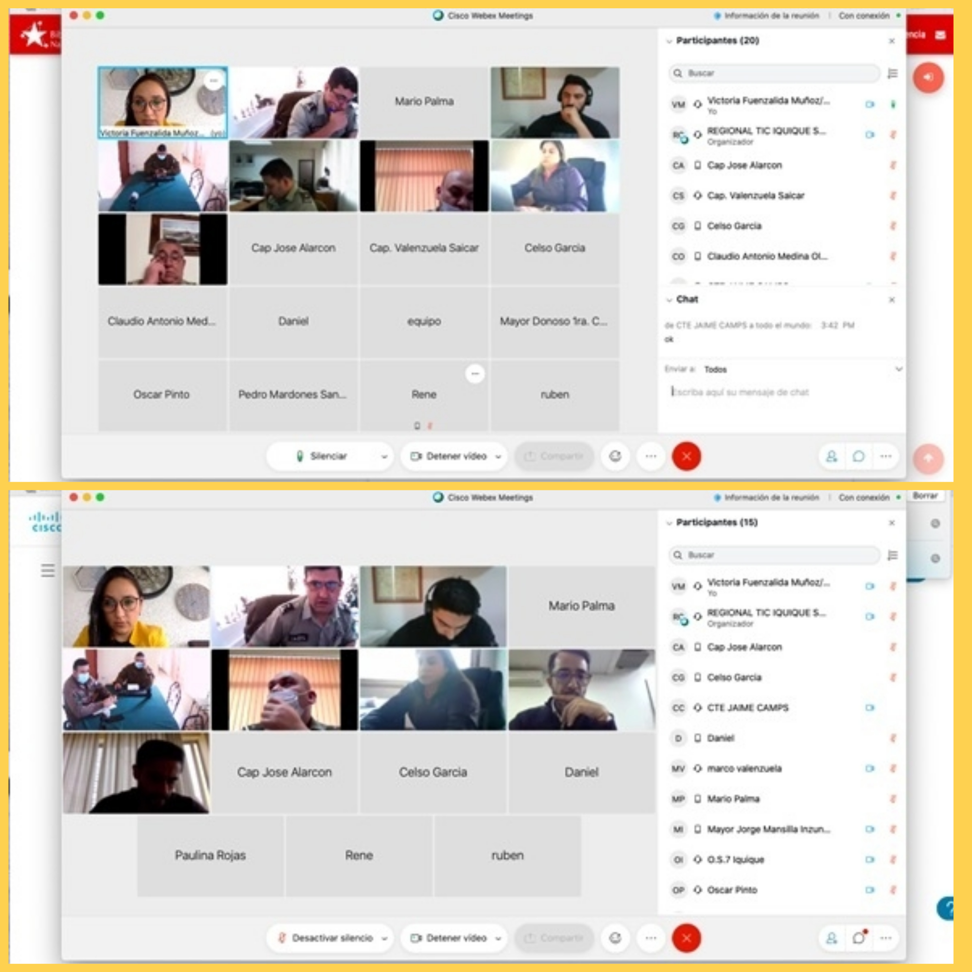 La Abogada  CAJTA-SENADIS de Tarapacá dio charla a Carabineros  sobre Ley 20.422
