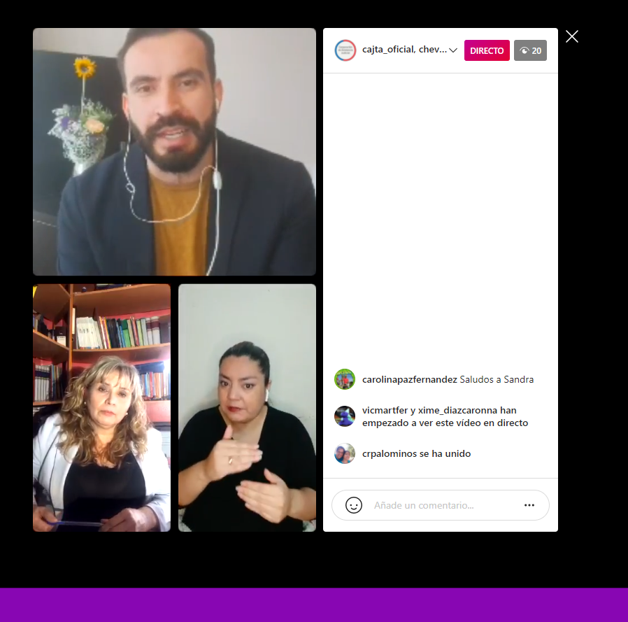 Invitamos a ver Instagram Live de la CAJTA con el tema Cómo Demandar Alimentos