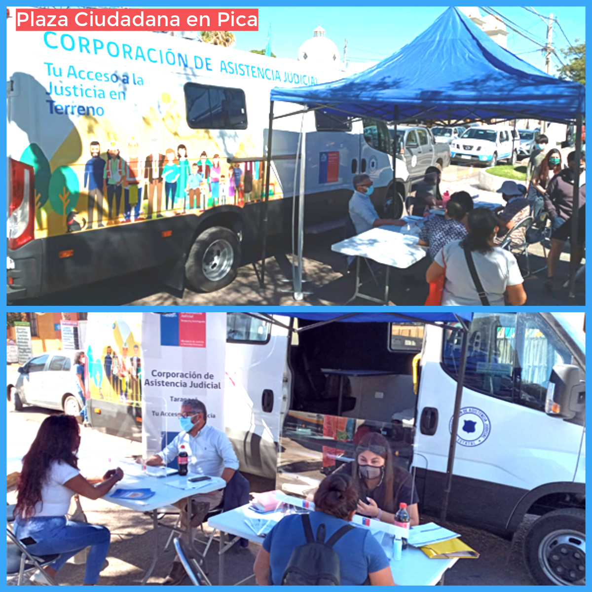 CAJTA Participa en Plaza Ciudadana en Pica