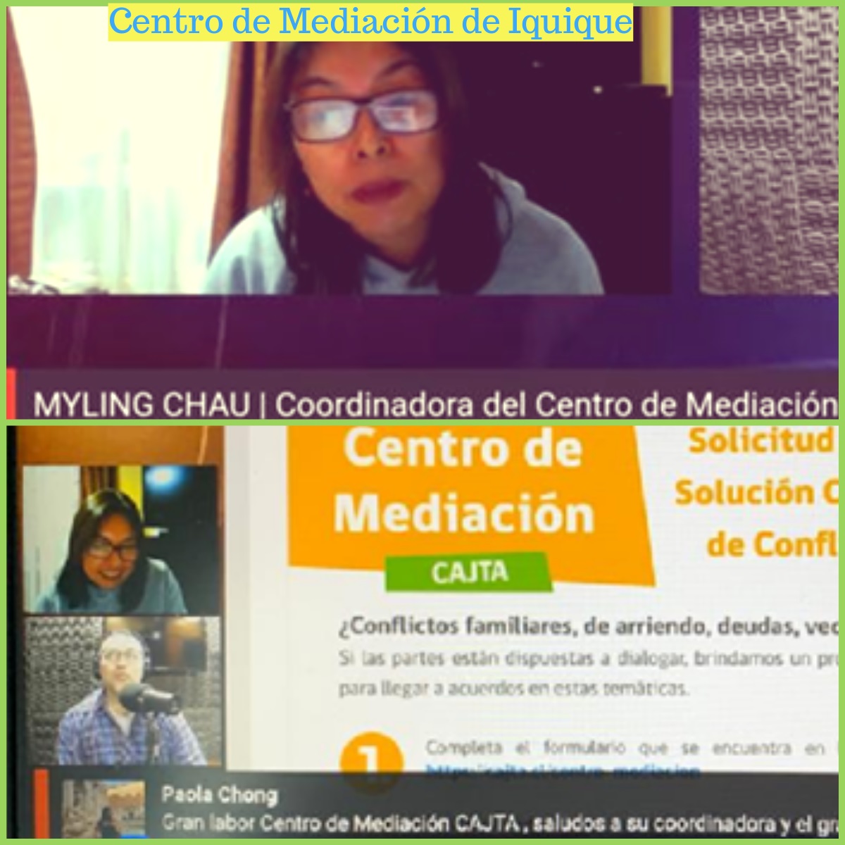 Centro de Mediación en Radio Paulina FM de Iquique