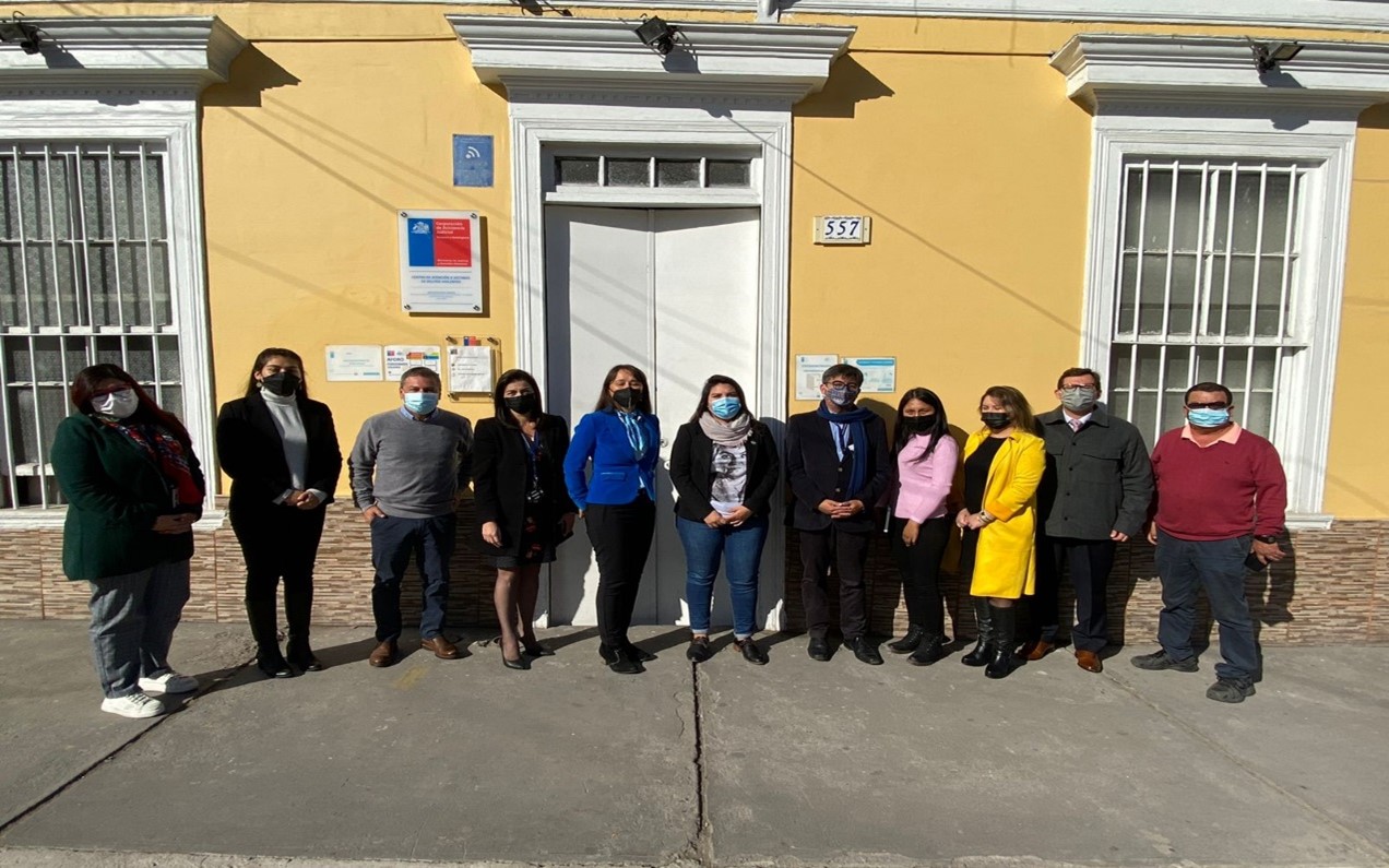 La Seremi de MinjudhTarapaca, visitó CAVI de la zona