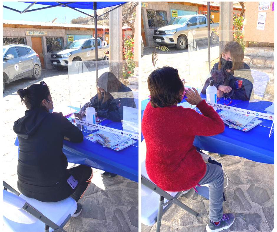 Unidad Móvil del Tamarugal en Gobierno en Terreno desarrollado en Mamiña