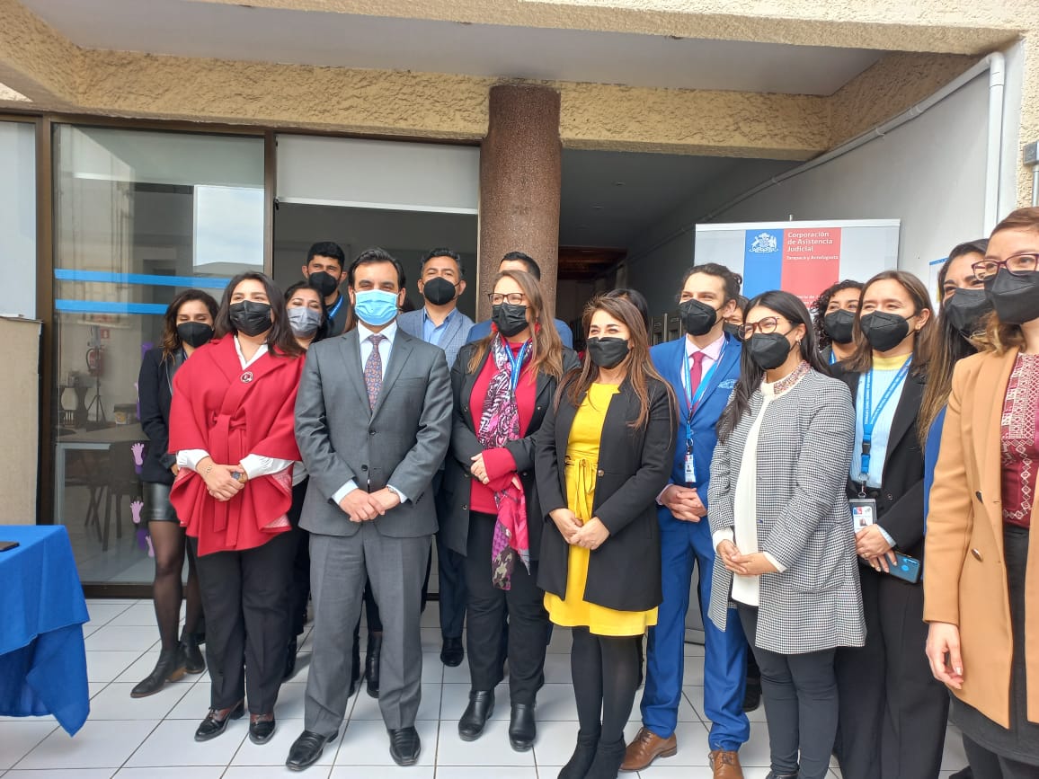 Subsecretario de Justicia Jaime Gajardo visita dependencias delPrograma MI Abogado de Tarapacá