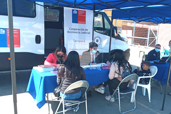 Consultorio Jurídico de Alto Hospicio en Gobierno en Terreno