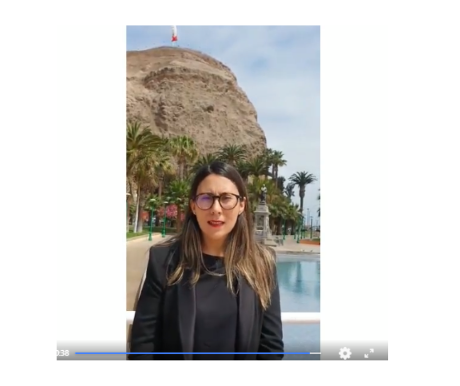 Evelyn Mejías, Abogada Coordinadora de Arica y Parinacota de La Niñez y la Adolescencia se Defienden