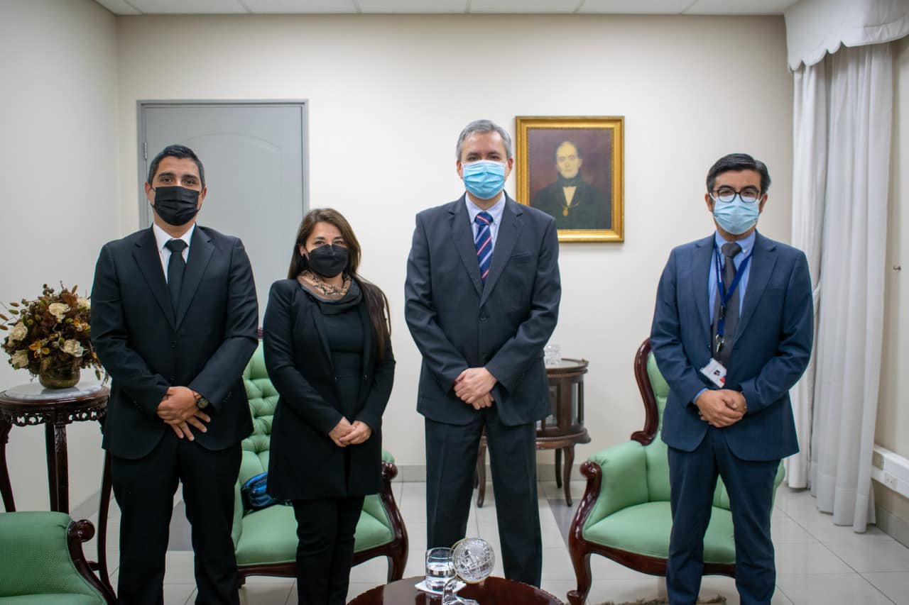 Director Regional de CAJTA Tarapacá se reúne con el Presidente de la I. Corte de Apelaciones de Iquique