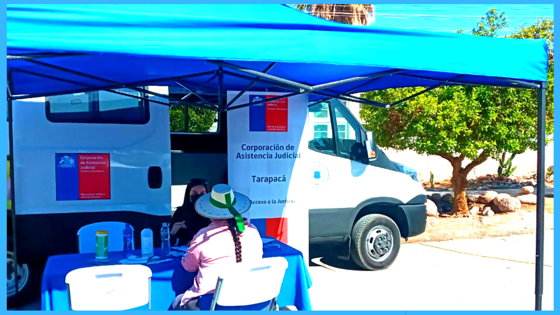 Consultorio Jurídico de Pozo Almonte presente en Gobierno en Terreno realizado en la localidad de Huara