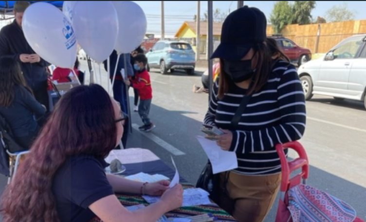 ARICA: CAJTA  fue parte con “La Niñez y la Adolescencia se Defienden” en una Feria Comunitaria
