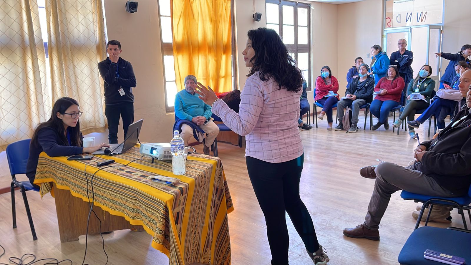 En Putre la CAJTA difunde PMA y La Niñez y Adolescencia se Defienden