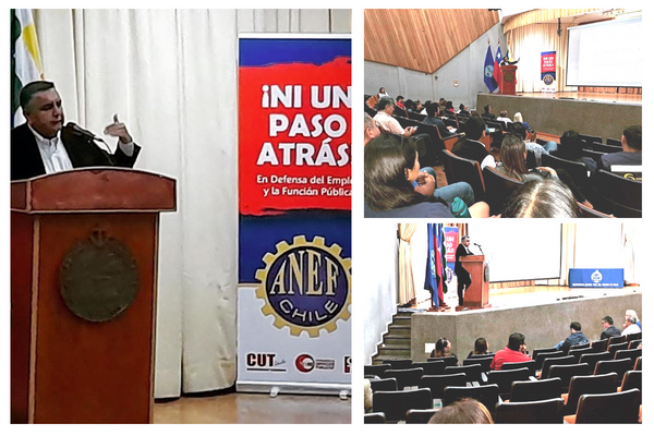 Jefe de Estudios de ODL  de Tarapacá, participó como expositor en el seminario “Abuso y Maltrato en la función pública”