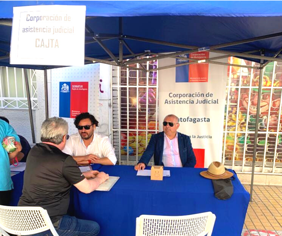 CAJTA Antofagasta brinda atención en terreno
