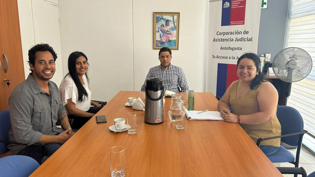 Unidad de Migración sostuvo reunión con Servicio Jesuita a Migrantes