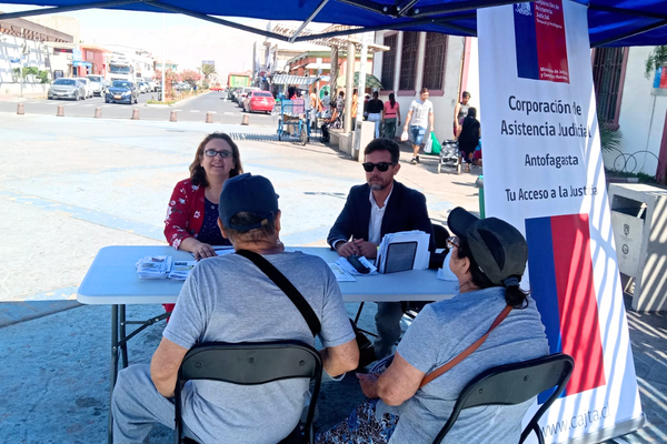 Consultorio Jurídico de Mejillones participó en Plaza Ciudadana
