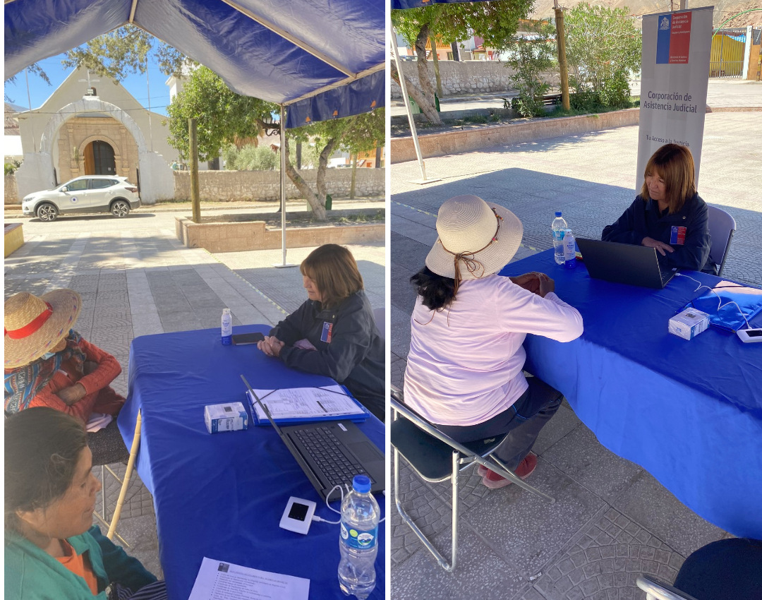 Consultorio Jurídico Móvil del  Tamarugal atendió en la localidad de Camiña