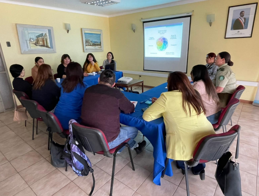 Unidad "La Niñez y la Adolescencia se Defienden"  participa en Mesa Intersectorial de Género en Antofagasta