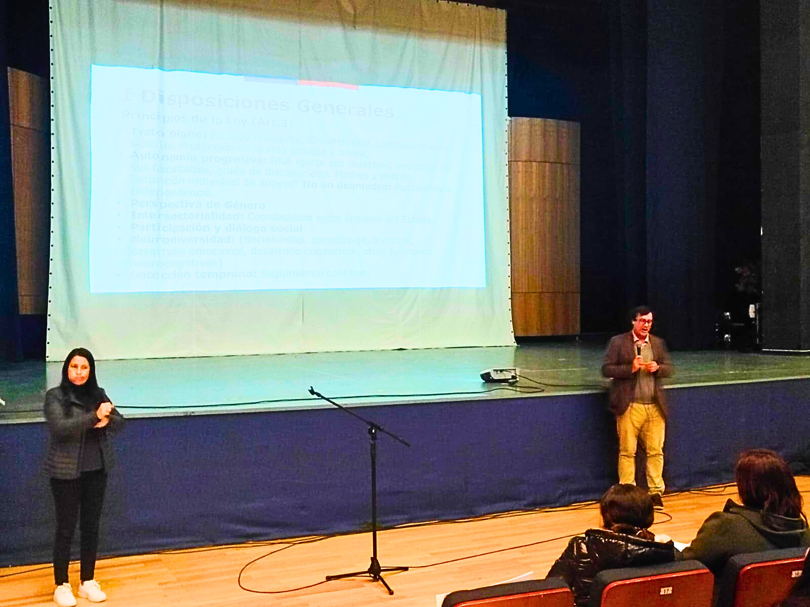 Abogado del convenio CAJTA- SENADIS Antofagasta, capacitó sobre  Ley 21.545, conocida como ley TEA