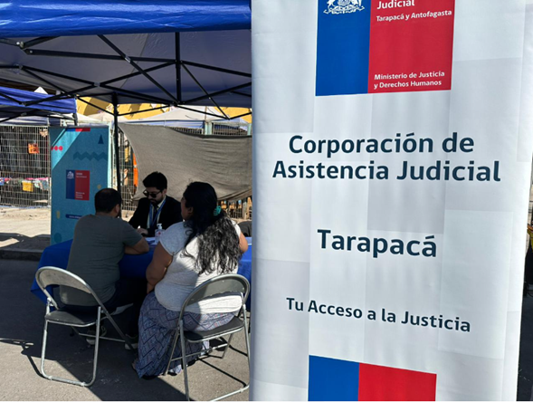 CAJTA participa en Gobierno en Terreno desarrollado en sector El Boro en Alto Hospicio