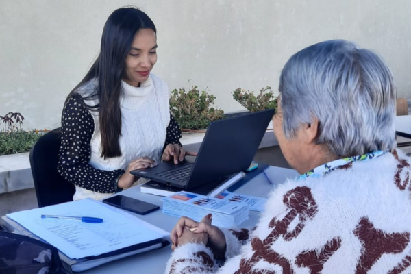 Unidad del Adulto Mayor de Antofagasta, participó en la Feria Comunitaria por el Buen Trato a las Personas Mayores
