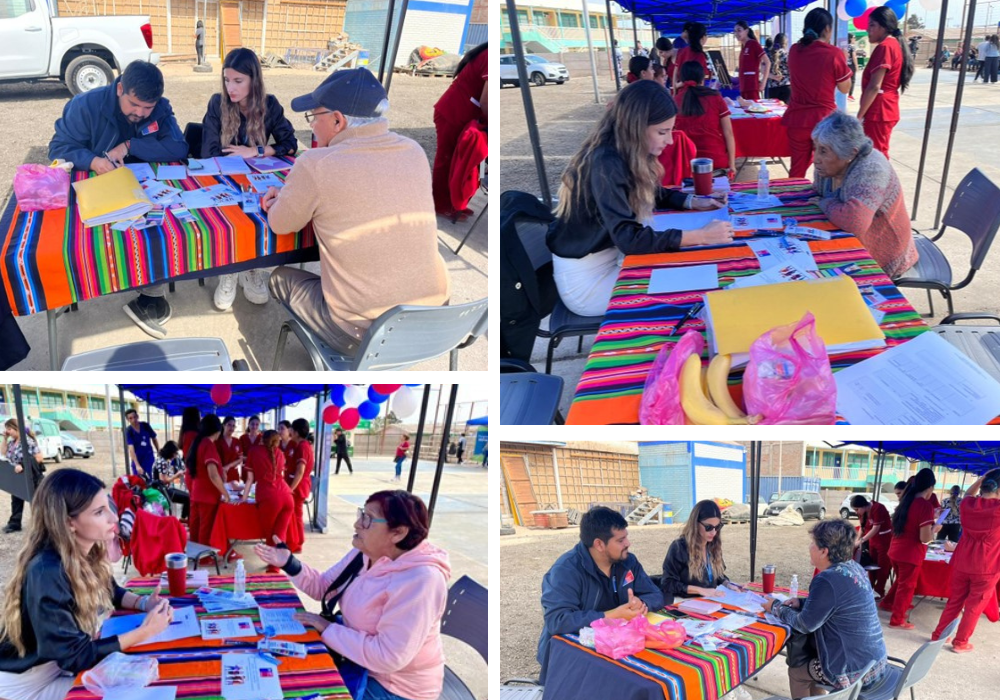 Unidad de Defensa Jurídica Integral a Adultos Mayores en Feria Creando Redes  de Arica