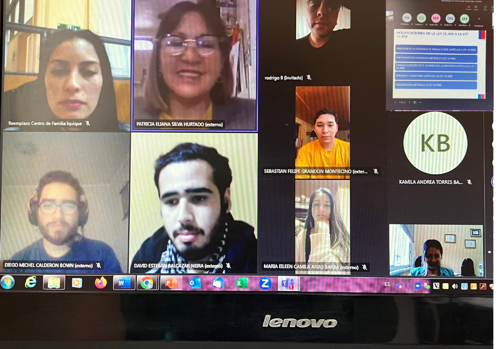 Centro de Familia de Iquique brinda charla informativa a alumno/as de INACAP