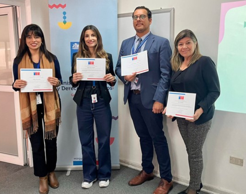 Funcionario/as de CAJTA de la Región de Arica y Parinacota, culminaron Programa de Formación en Derechos Humanos