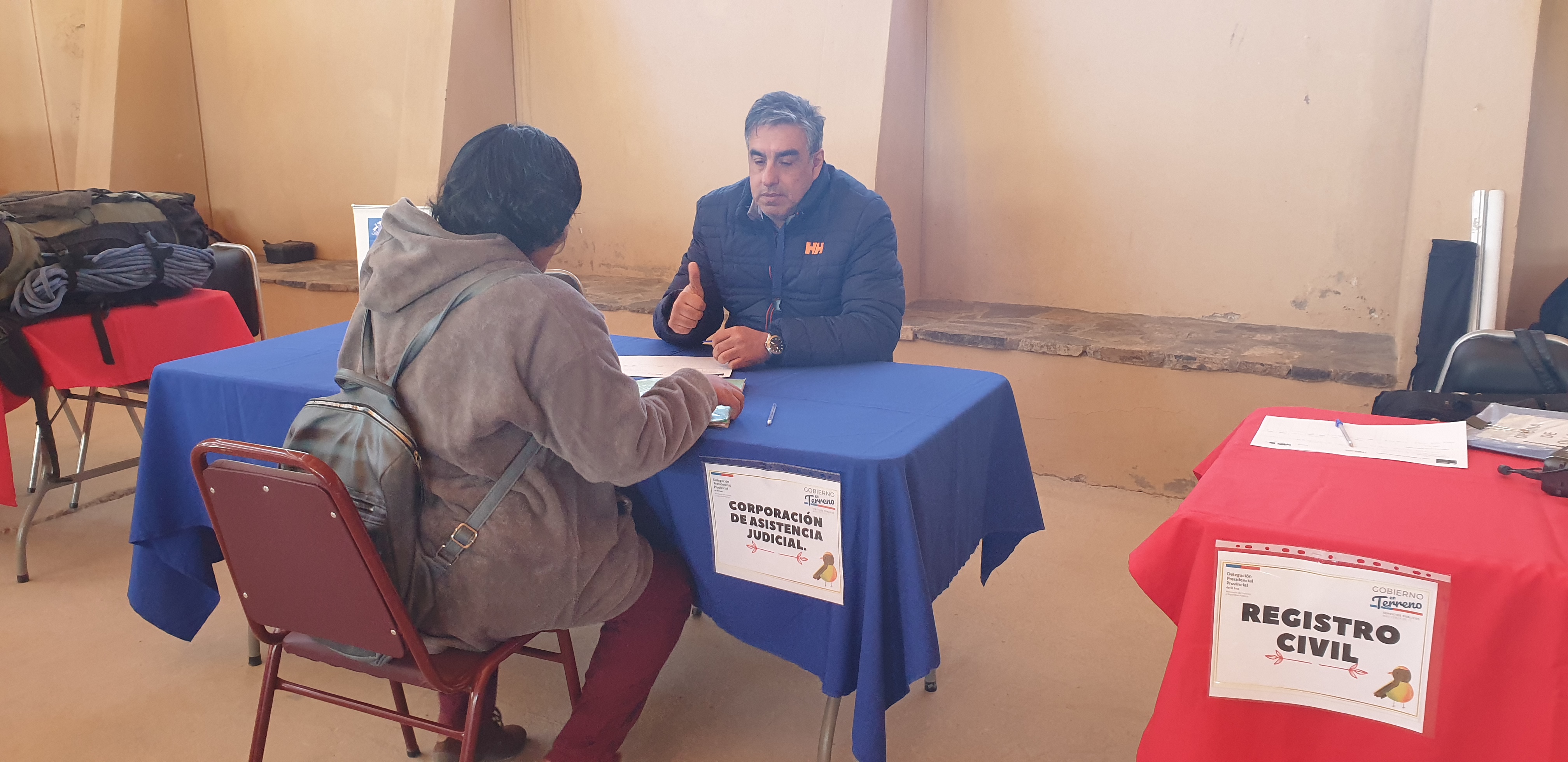 Consultorio Jurídico Móvil de Calama participó en un Gobierno en Terreno en la comuna de Ollagüe