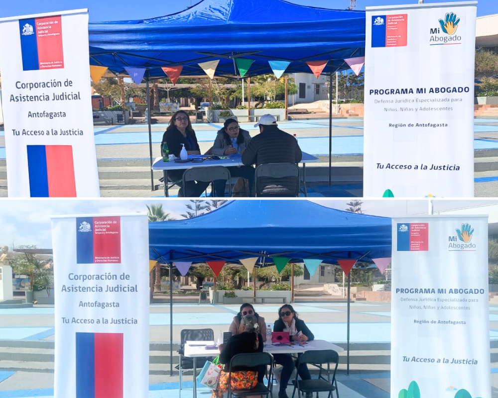 Consultorio Jurídico de Mejillones llevó adelante una Plaza Ciudadana