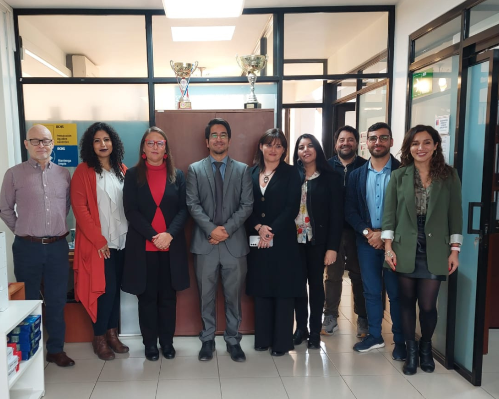 Seremi @MinjudhTarapaca Pablo Valenzuela visitó las dependencias de la Dirección General de la CAJTA