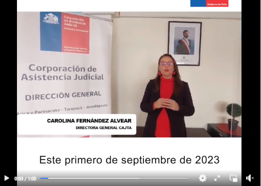 Encuesta de Satisfacción Usuaria en la línea Orientación e Información en Derecho