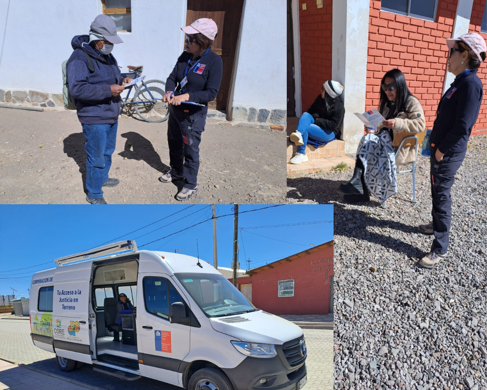 Consultorio Jurídico Móvil de Arica y Parinacota en localidades de Chislluma y Tacora
