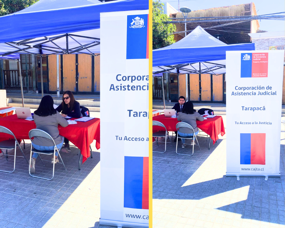 CAJTA participa en Gobierno en Terreno desarrollado en la Plaza de la localidad de Pozo Almonte