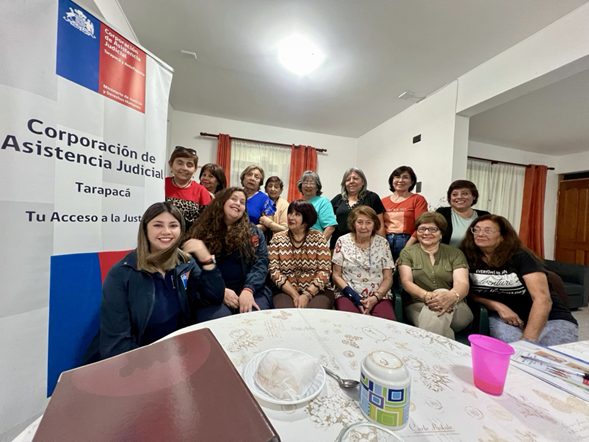 Unidad de Defensa Jurídica Integral a Adultos Mayores de Tarapacá  imparte taller sobre herencia