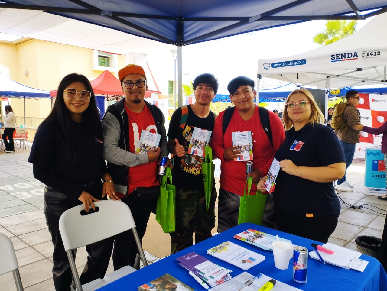 Centro de Familia de Iquique participa en Feria Preventiva de INACAP