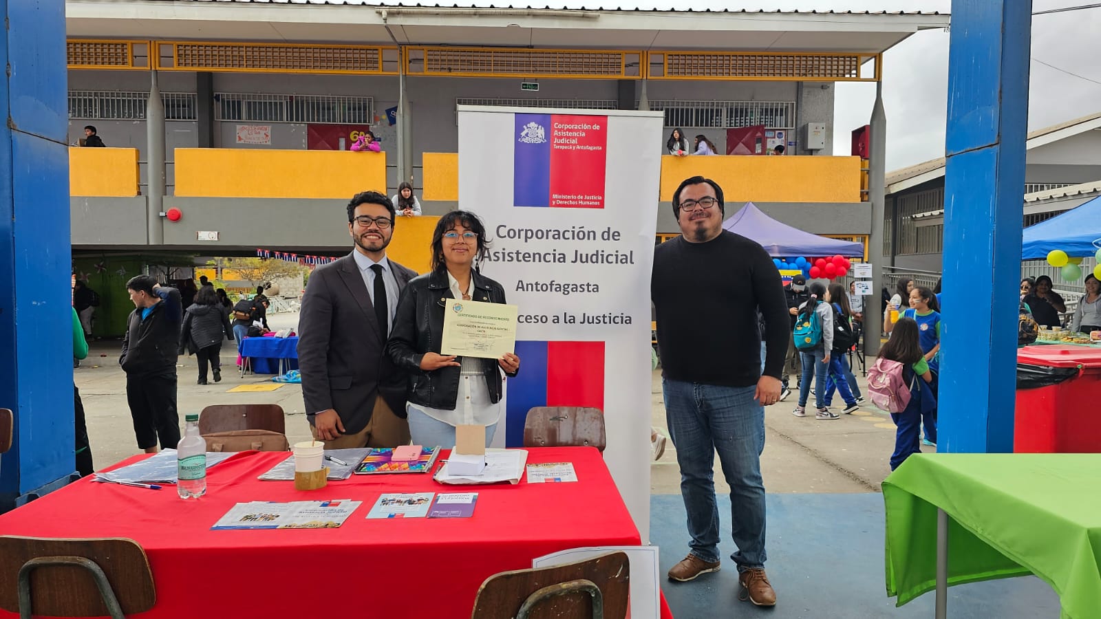Consultorio Jurídico Antofagasta Norte participa en Plaza Ciudadana
