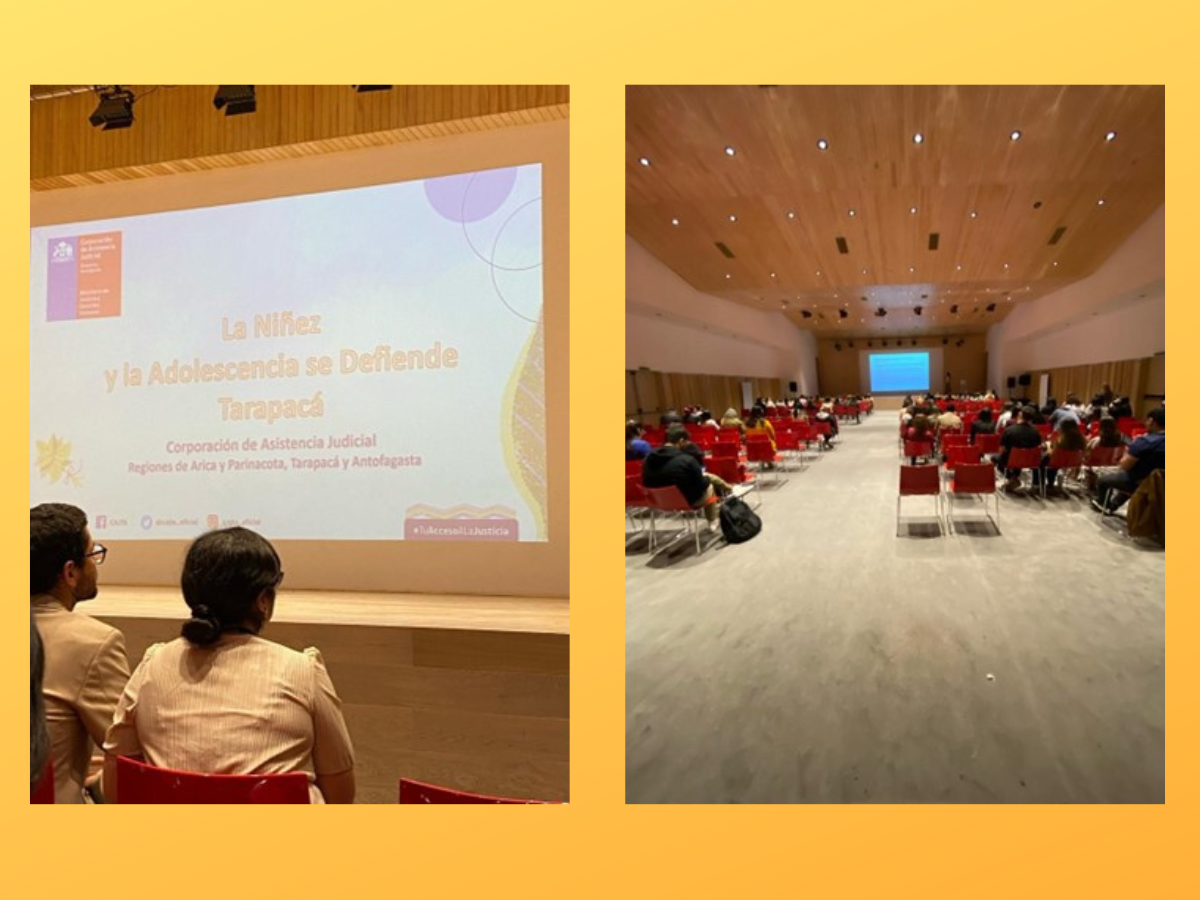 Abogado de “La Niñez y Adolescencia se defienden” de Tarapacá expuso en Programa de Capacitación