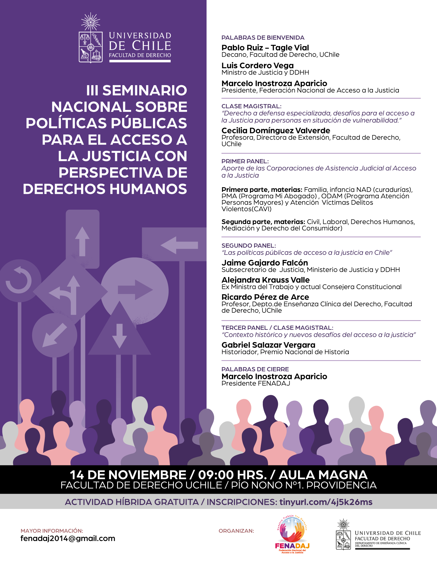 III Seminario Nacional sobre Políticas Públicas para el Acceso a la Justicia con Perspectiva de Derechos Humanos