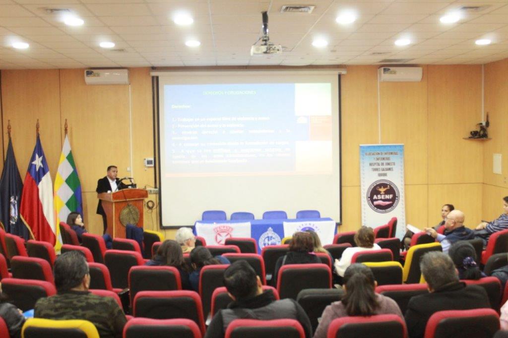 Jefe de Estudios de la ODL Tarapacá expuso en charla: “Convenio 190 OIT y ley 21.643 o ley Karin”.