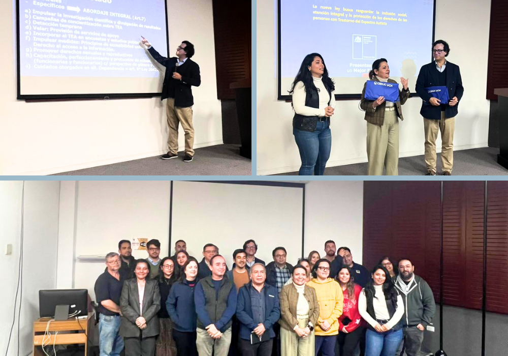 CAJTA–SENADIS de Antofagasta capacita a funcionario/as de CEDUC UCN