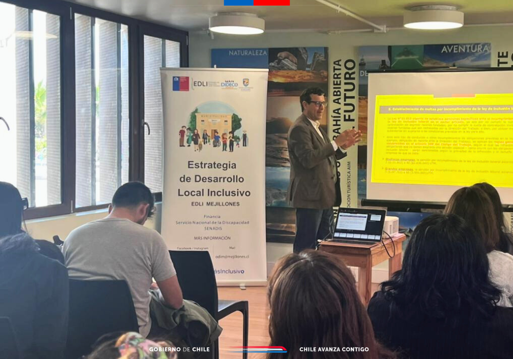 En Mejillones: Convenio CAJTA – SENADIS difunde la nueva Ley de Inclusión Laboral