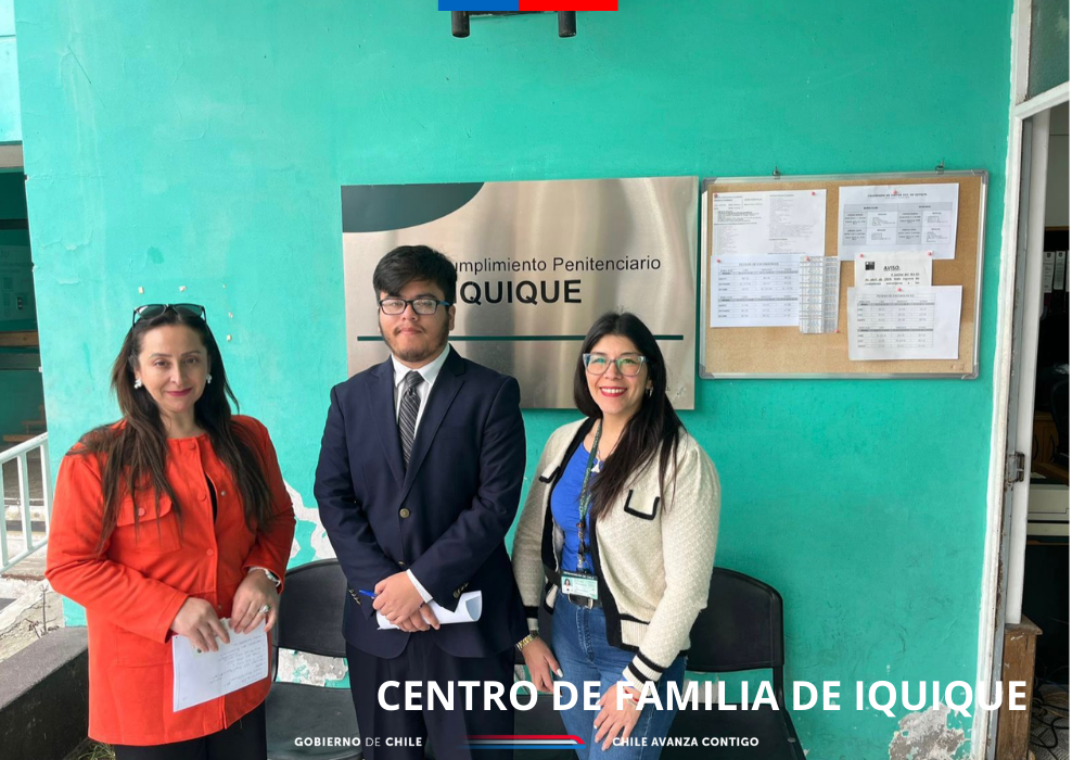 Centro de Familia Iquique brinda atención en el Centro Penitenciario Femenino